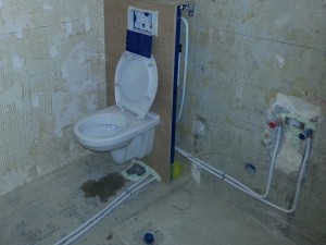 installatiewerk toilet